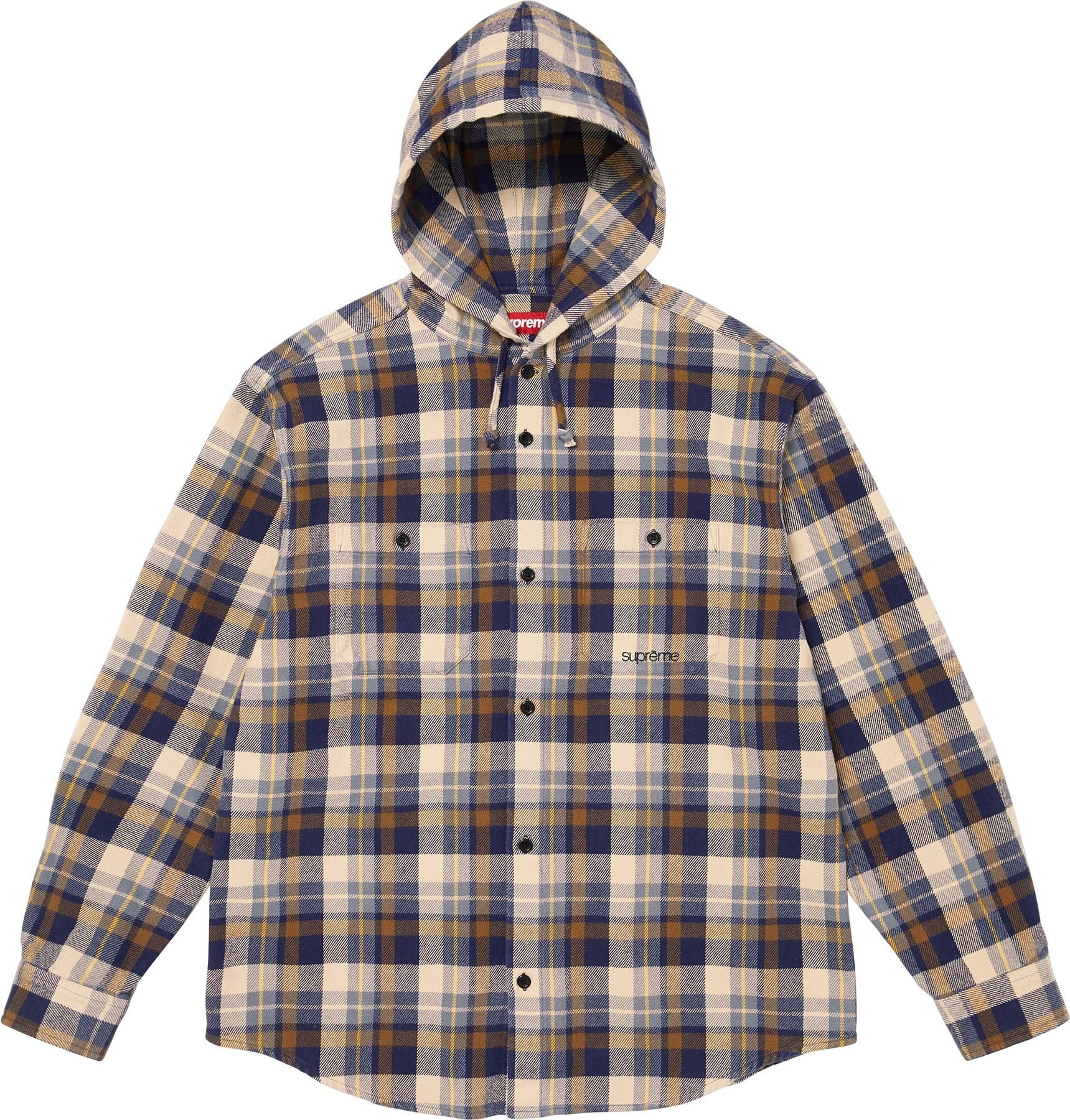 Hooded Flannel Shirt view 2